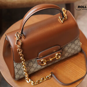 Túi Gucci Horsebit 1955 Mini Bag 'Light-Brown'