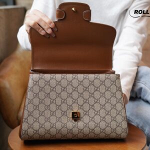 Túi Gucci Horsebit 1955 Mini Bag 'Light-Brown'