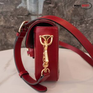 Túi Gucci Horsebit 1955 Shoulder Bag Đỏ GG Supreme