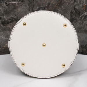 Túi Gucci Horsebit 1955 Small White Leather