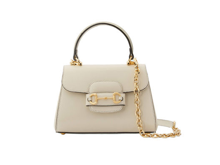 Túi Gucci Horsebit 1955 top handle bag White