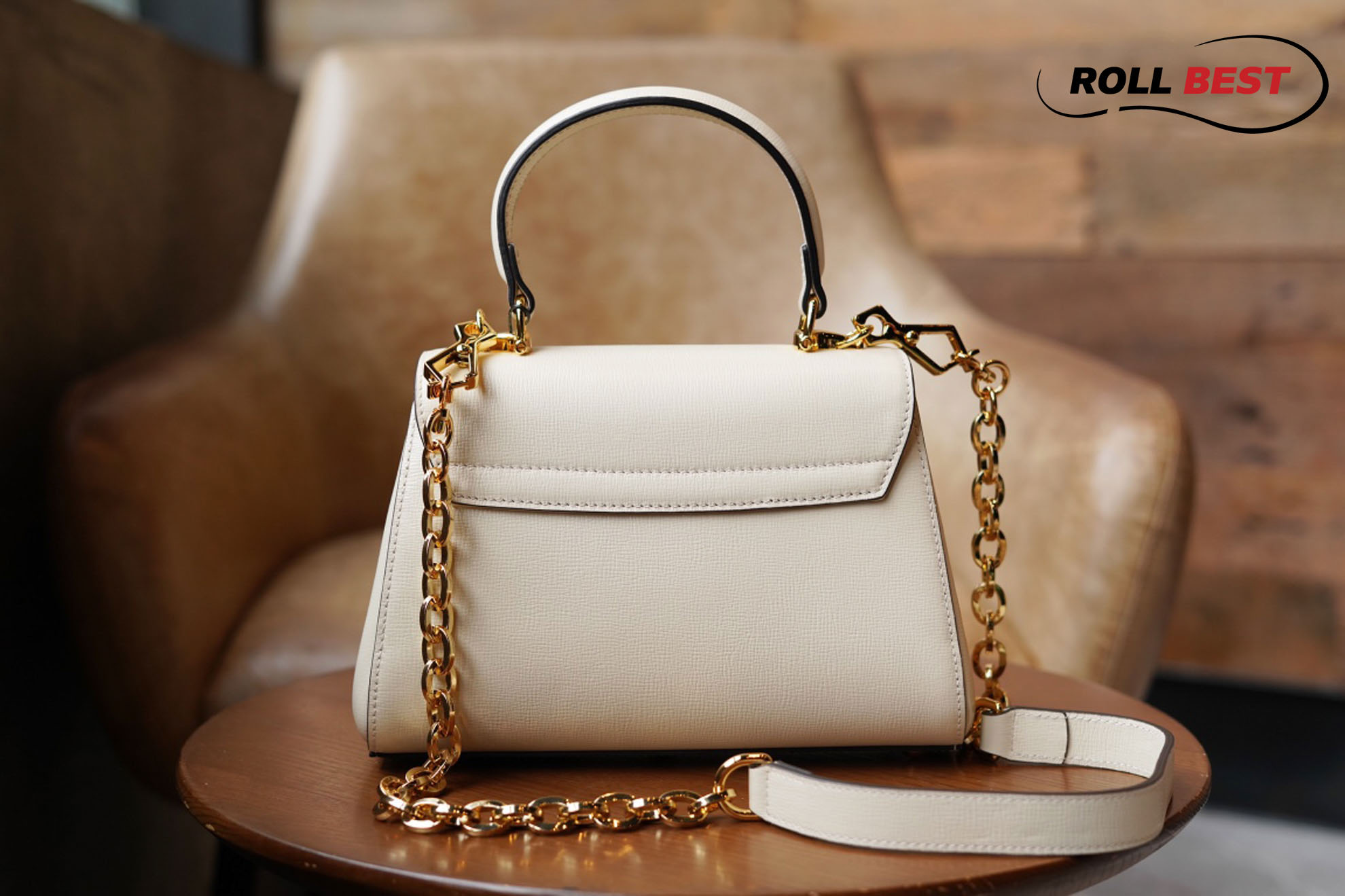 Túi Gucci Horsebit 1955 top handle bag White 