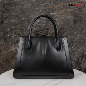 Túi Gucci Jackie 1961 Medium Tote Bag Black Leather