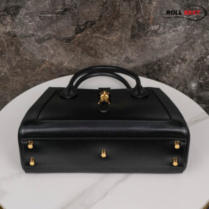 Túi Gucci Jackie 1961 Medium Tote Bag Black Leather