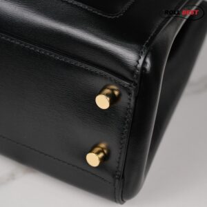 Túi Gucci Jackie 1961 Medium Tote Bag Black Leather