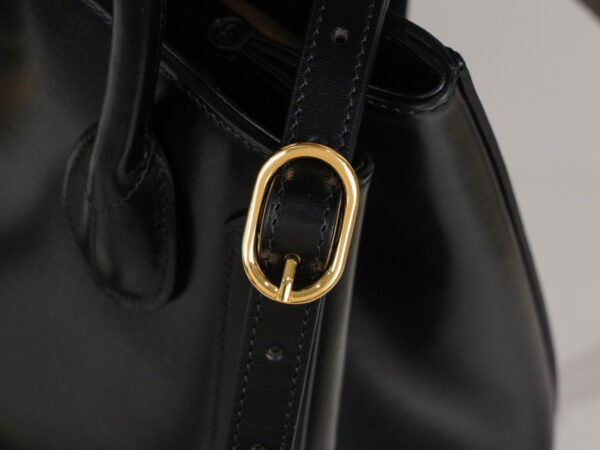Túi Gucci Jackie 1961 Medium Tote Bag Black Leather