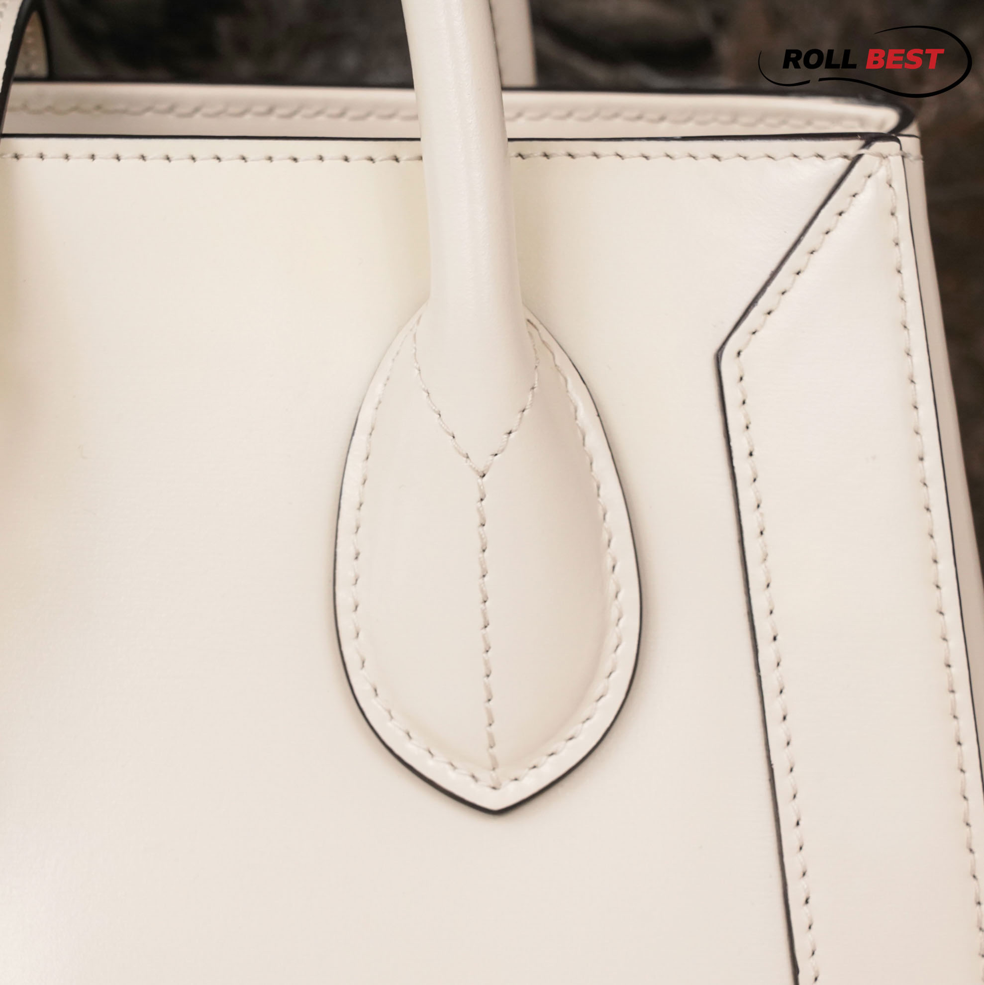 Túi Gucci Jackie 1961 Medium Tote Bag White Leather