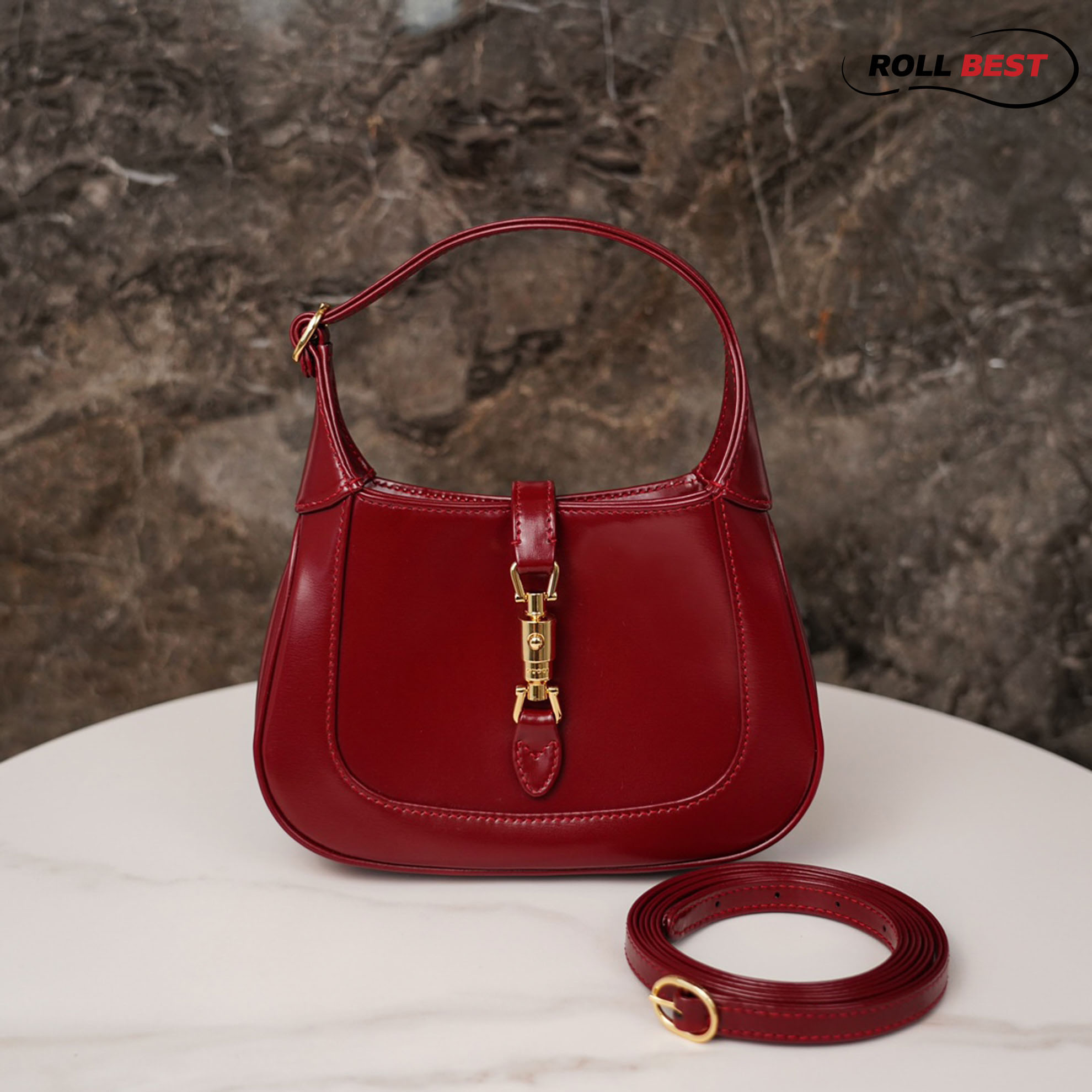 Túi Gucci Jackie 1961 Mini Shoulder Red Leather