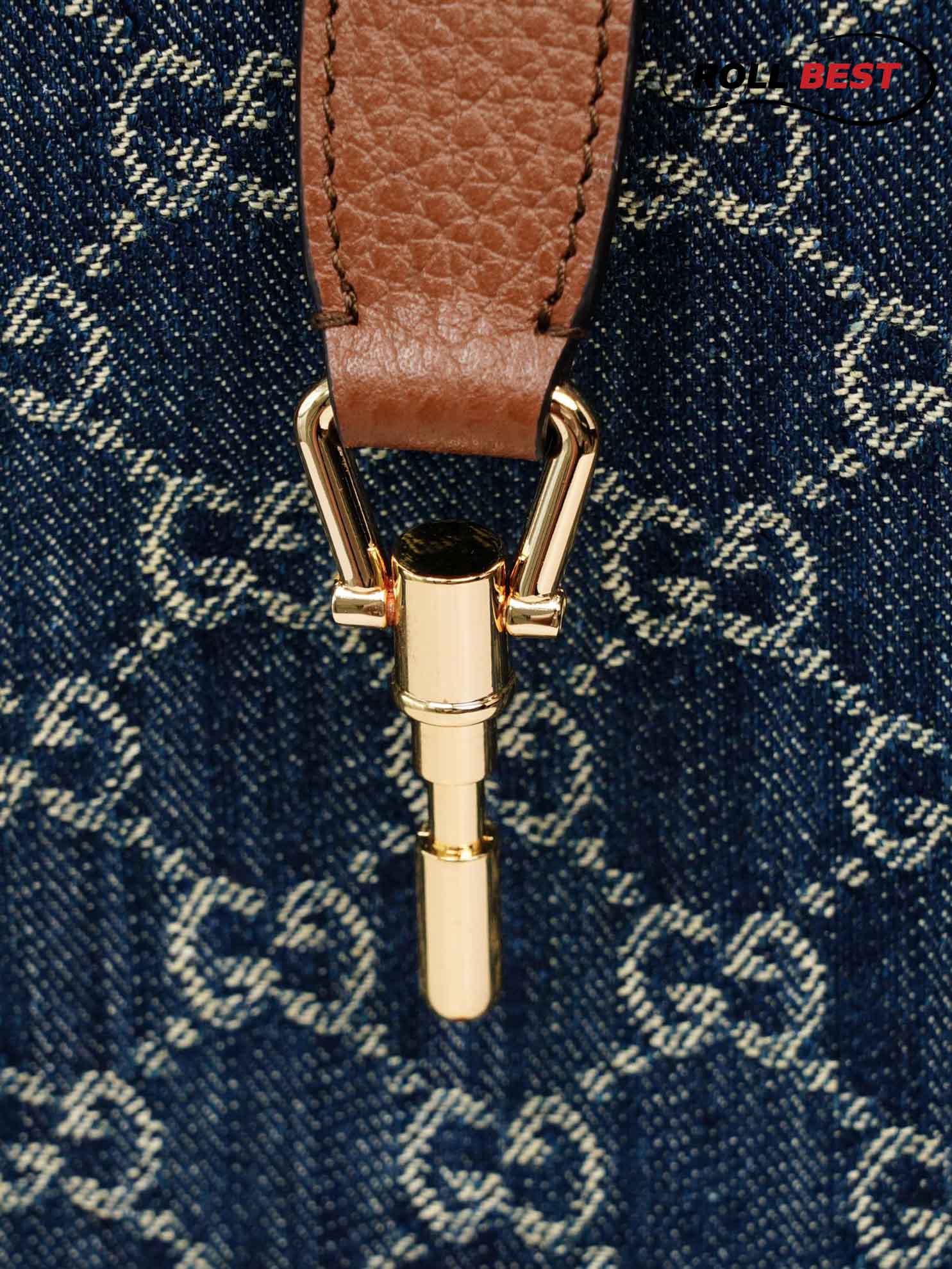 Túi Gucci Jackie 1961 Organic GG ‘Dark Blue’