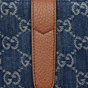 Túi Gucci Jackie 1961 Organic GG ‘Dark Blue’