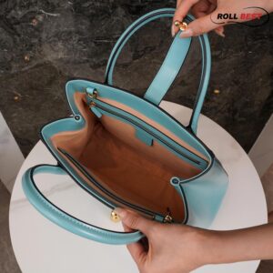 Túi Gucci Jackie 1961 Organic GG Light Blue