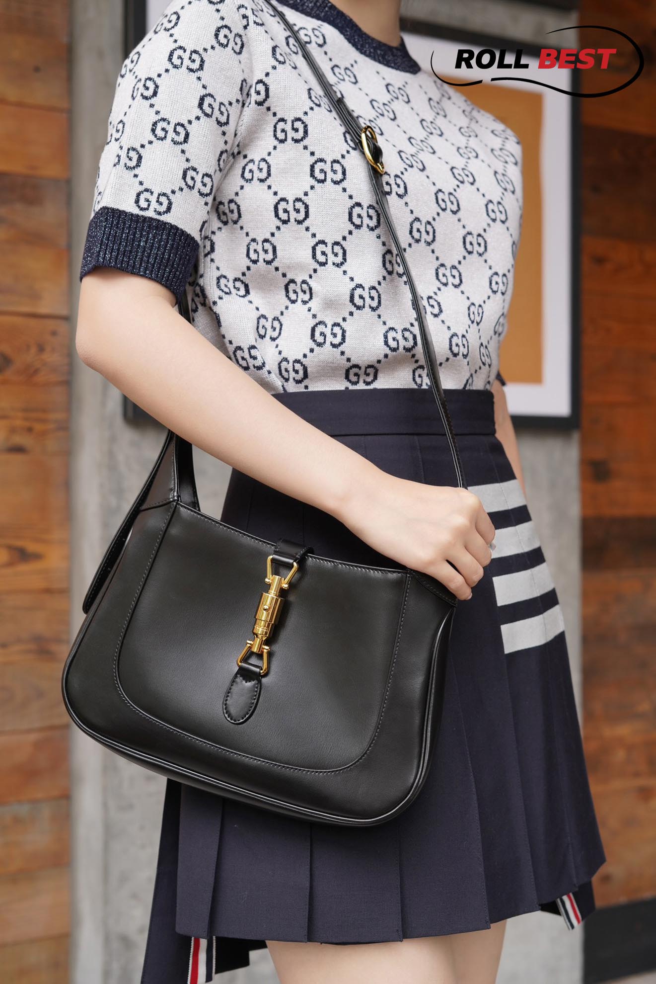 Túi Gucci Jackie 1961 Small Shoulder Bag ‘Black’