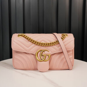 Túi Gucci Ladies GG Marmont Matelasse Shoulder Bag Pink