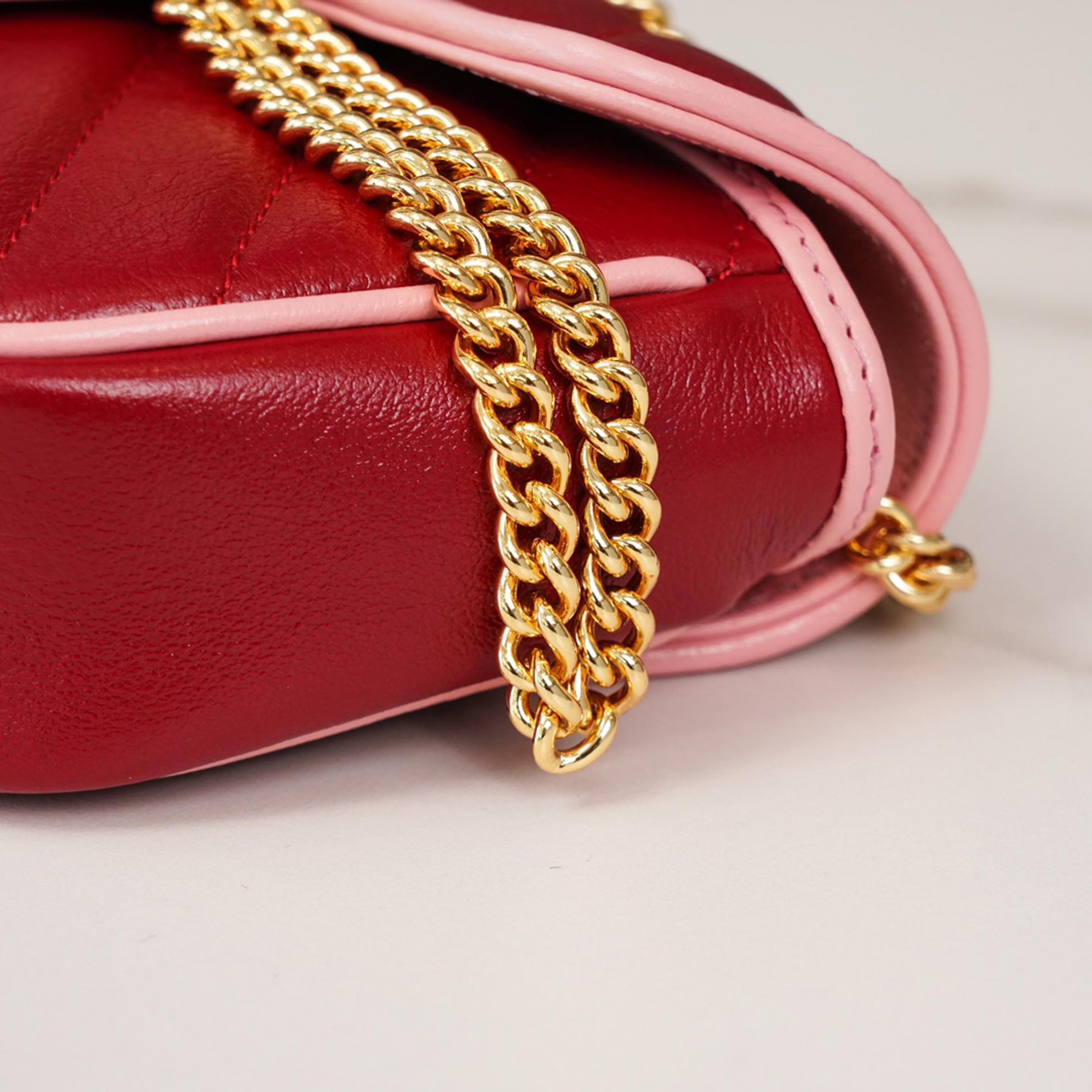 Túi Gucci Marmont Super Mini Bag in Red