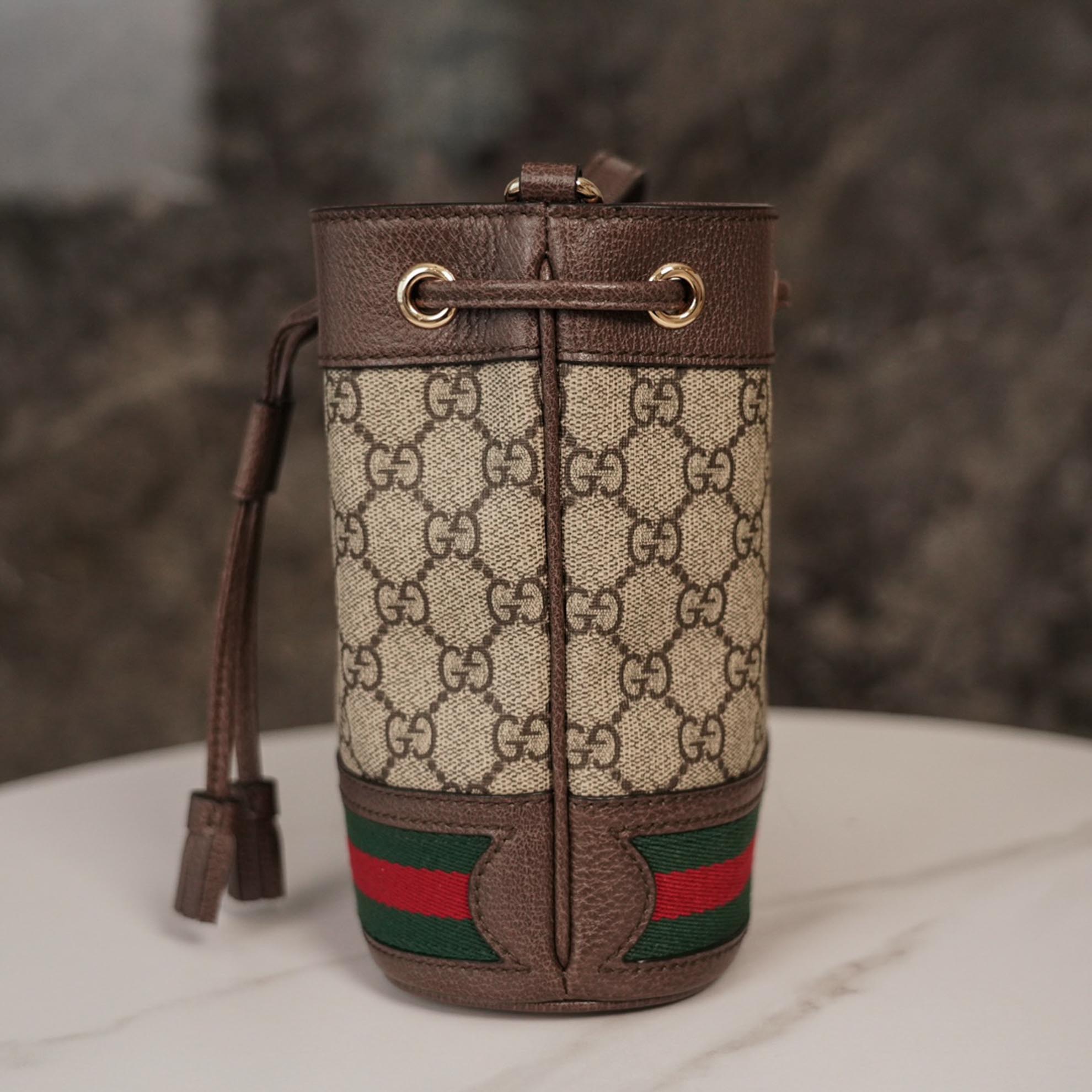 Túi Gucci Ophidia mini GG bucket bag