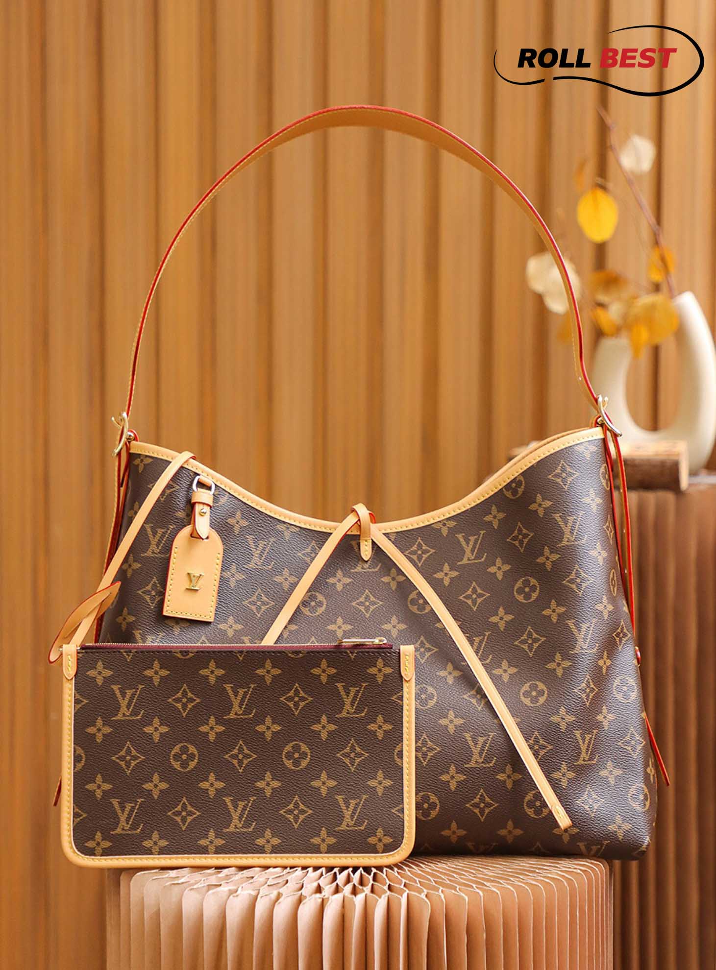 Túi Louis Vuitton CarryAll MM Bag ‘Brown’