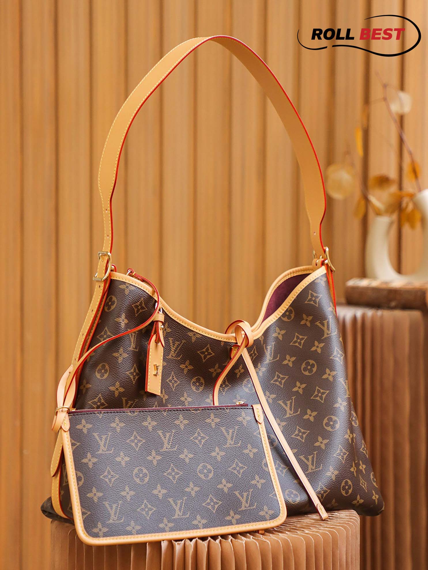 Túi Louis Vuitton CarryAll MM Bag ‘Brown’