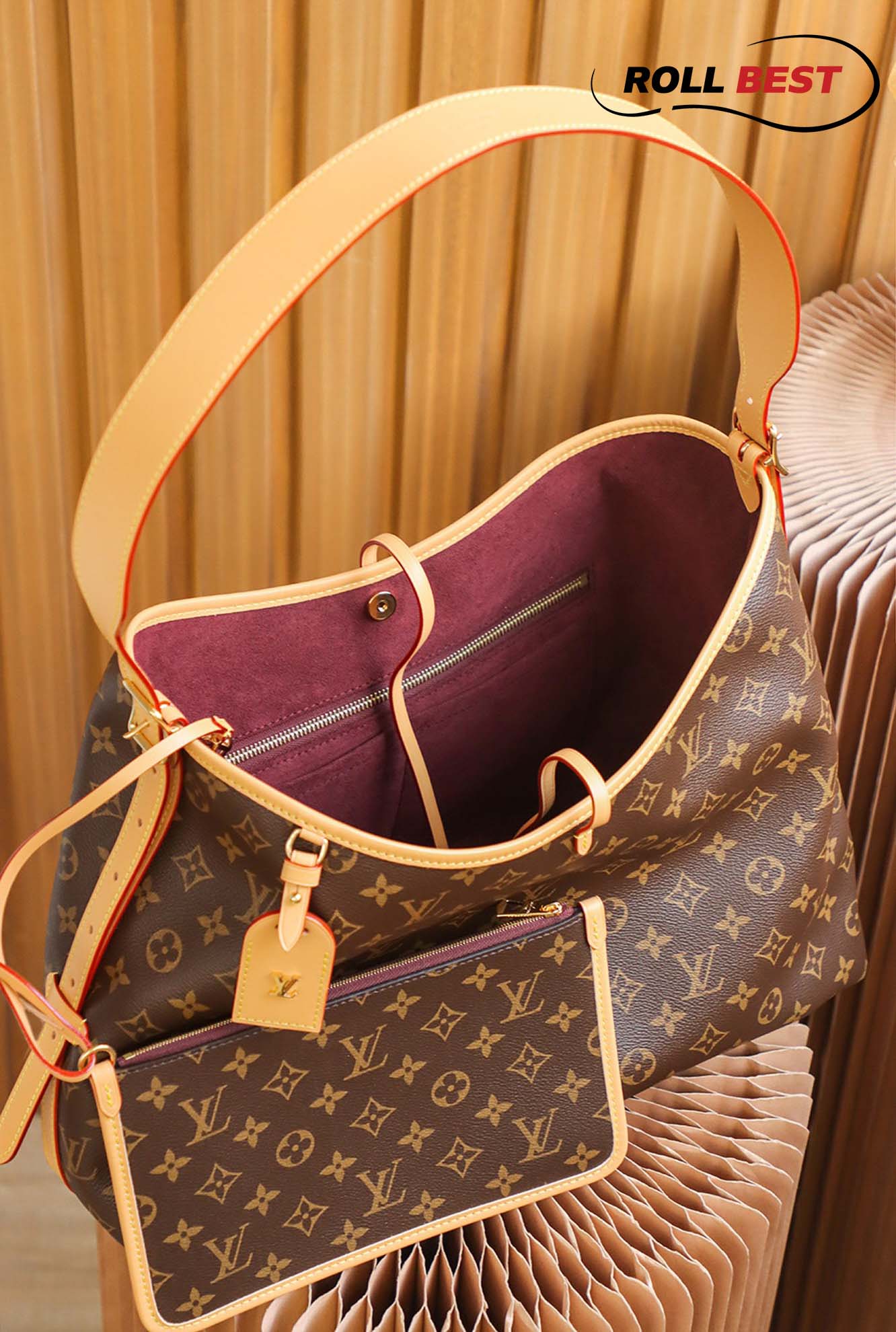 Túi Louis Vuitton CarryAll MM Bag ‘Brown’