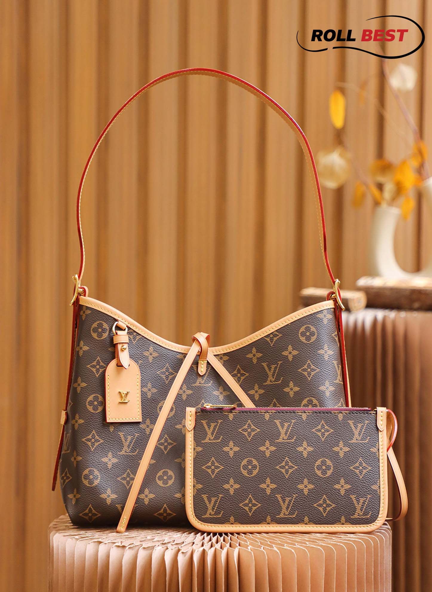 Túi Louis Vuitton CarryAll MM Bag ‘Brown’