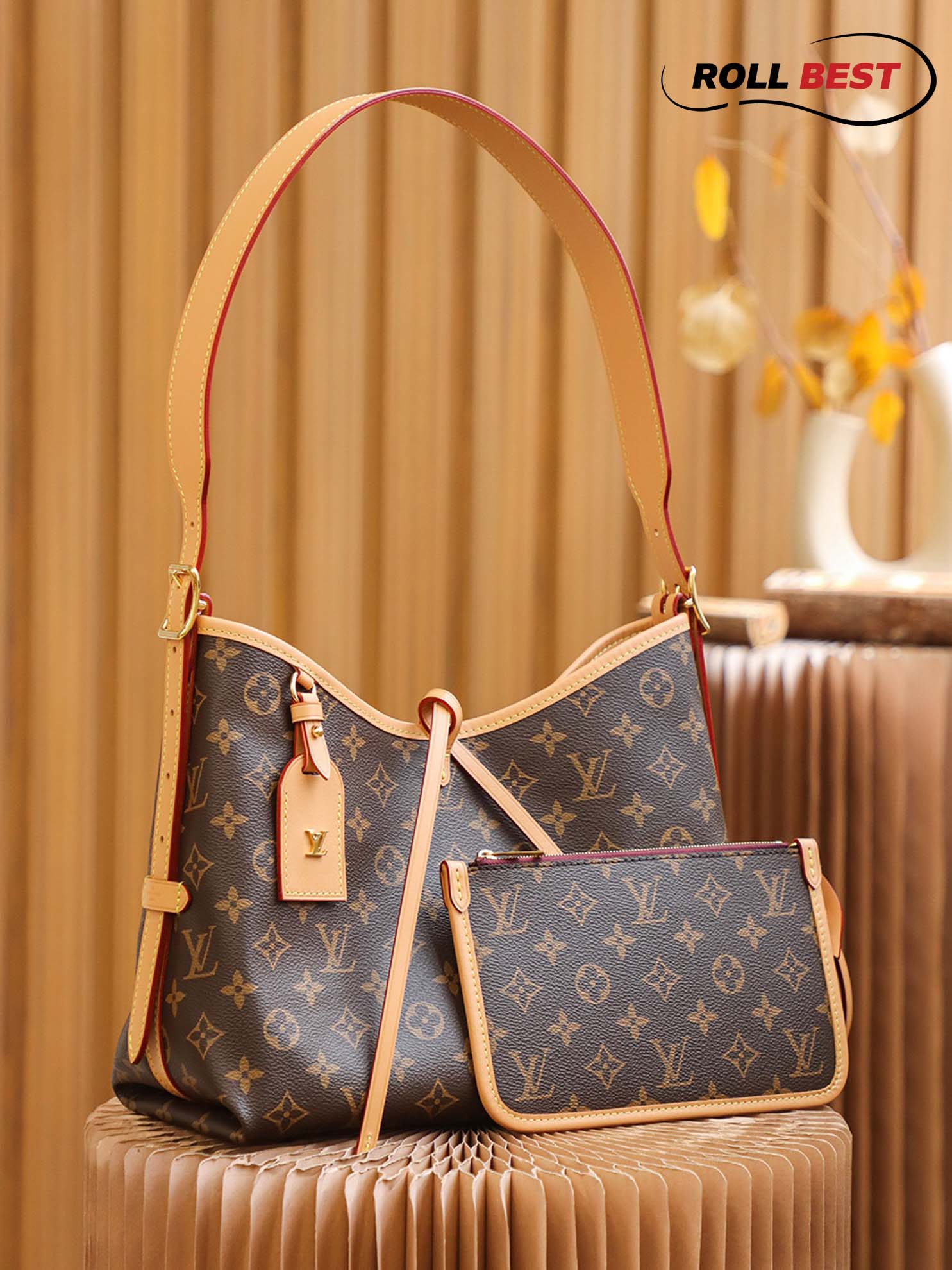 Túi Louis Vuitton CarryAll MM Bag ‘Brown’