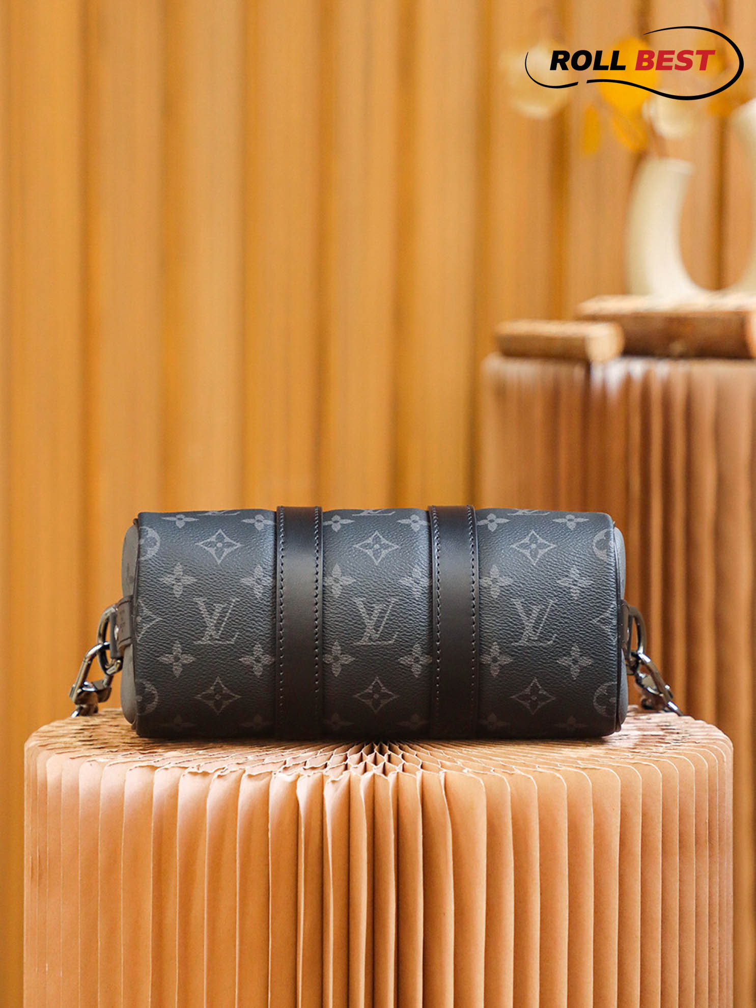 Túi Louis Vuitton City Keepall ‘Black’ 25