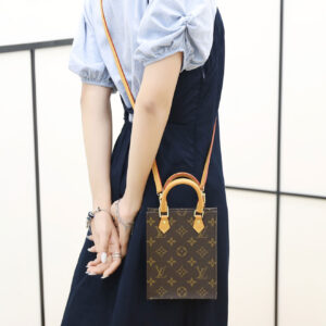 Túi Louis Vuitton Petit Sac Plat Monogram Empreinte