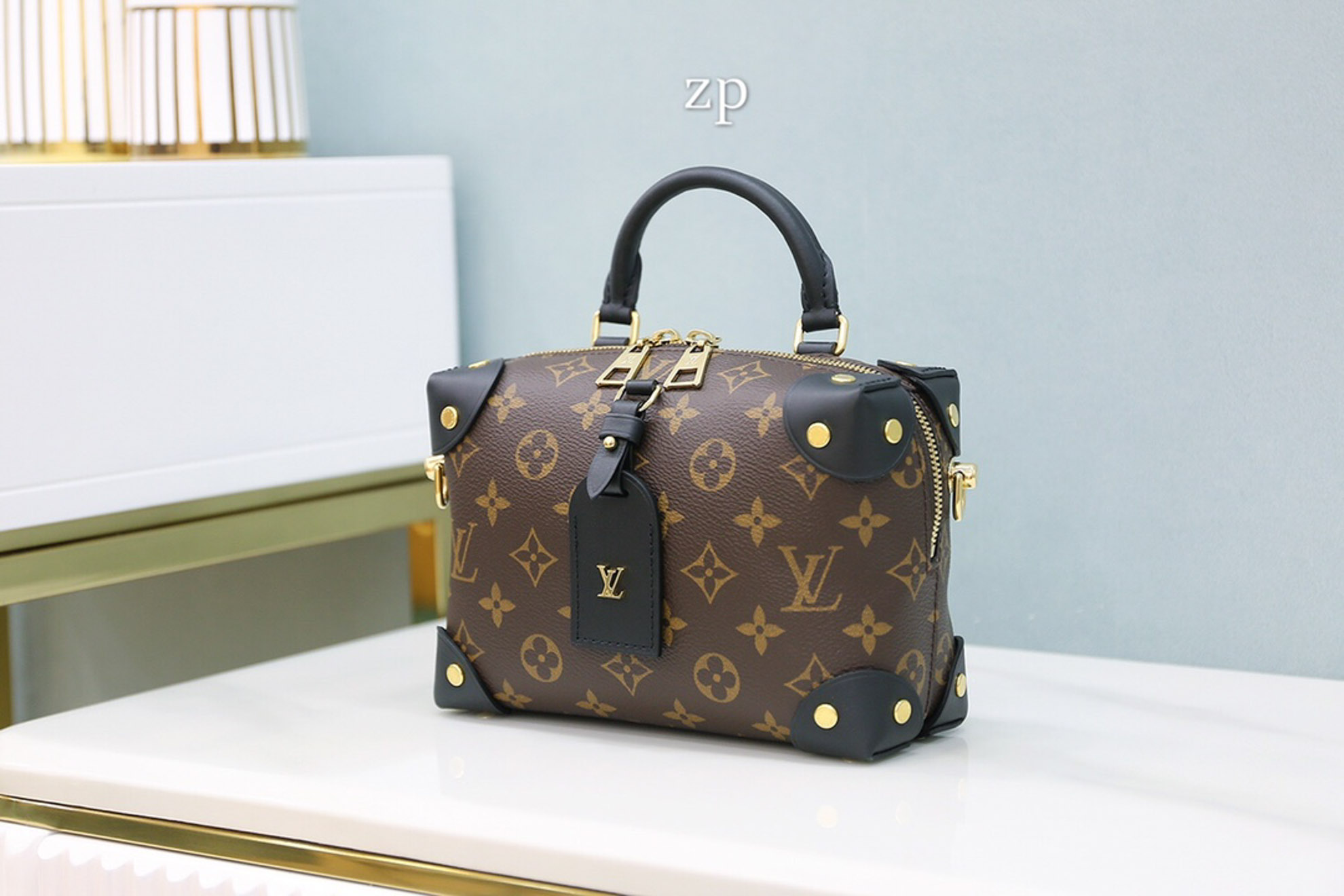 Túi Louis Vuitton Petite Malle Souple Bag ‘Black’