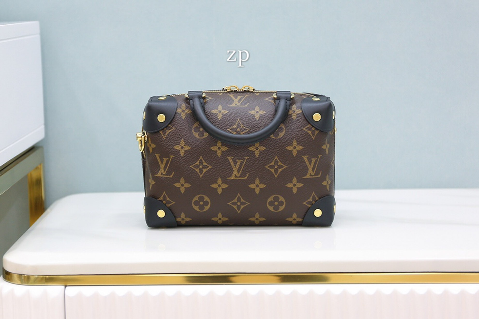 Túi Louis Vuitton Petite Malle Souple Bag ‘Black’