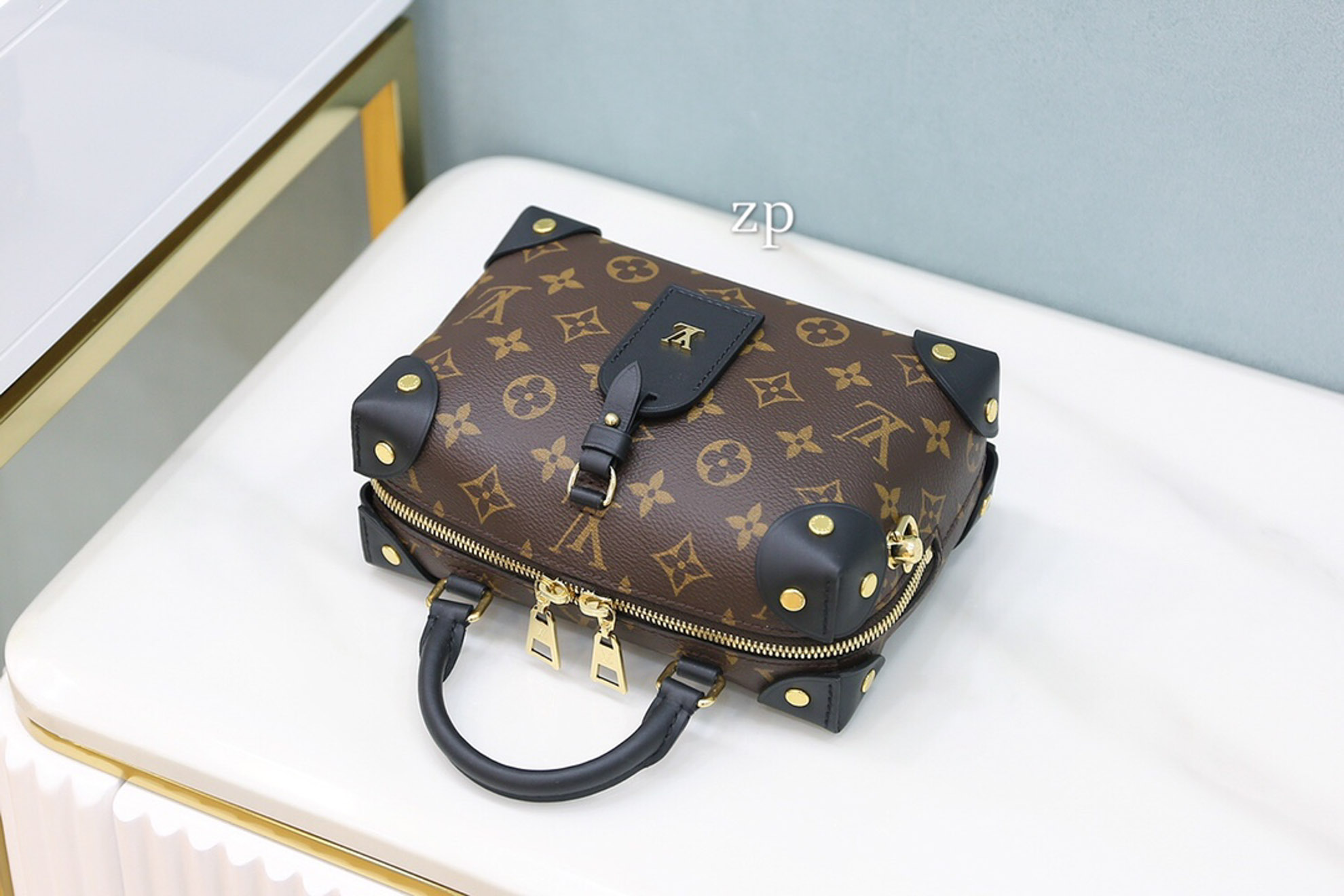 Túi Louis Vuitton Petite Malle Souple Bag ‘Black’