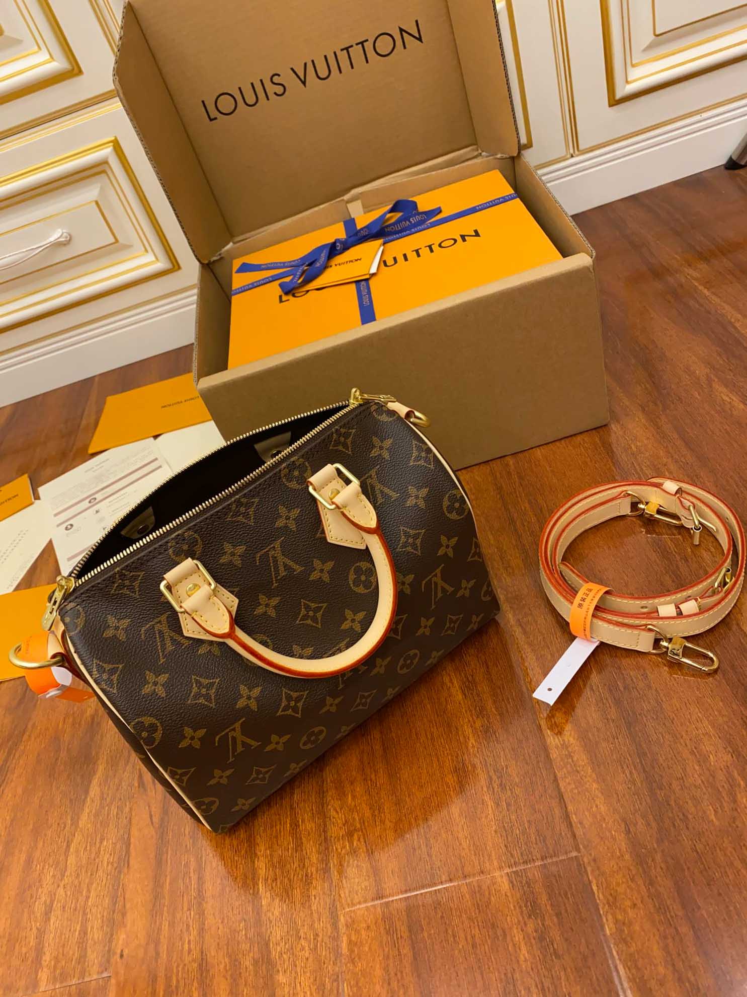 Túi Louis Vuitton Speedy Bandoulière 25 Monogram Handbag 