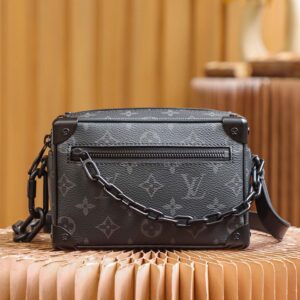 Túi LV Mini Soft Trunk Monogram Eclipse Black