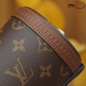 Túi LV Papillon Trunk Monogram Nâu