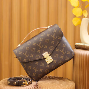 Túi LV Pochette Metis Monogram Brown Nâu