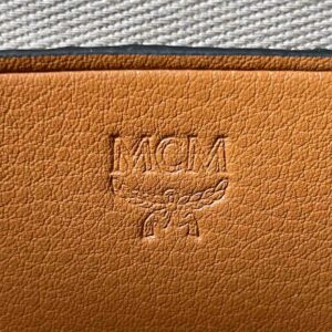 Túi MCM Essential Boston Bag Visetos Cognac