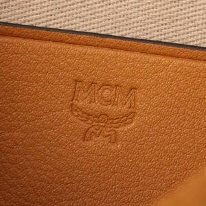 Túi MCM Essential Boston Bag Visetos Cognac