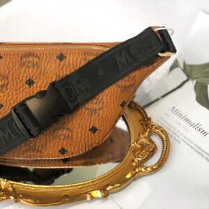 Túi MCM Medium Fursten Belt Bag In Visetos Cognac