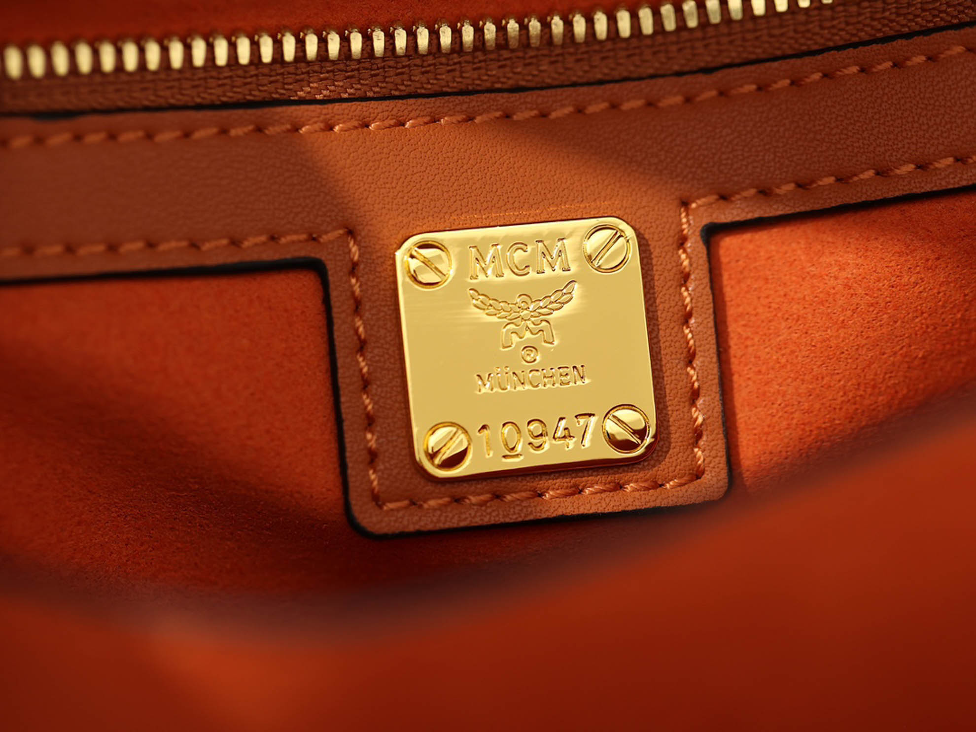 Túi MCM Millie Crossbody Visetos Cognac