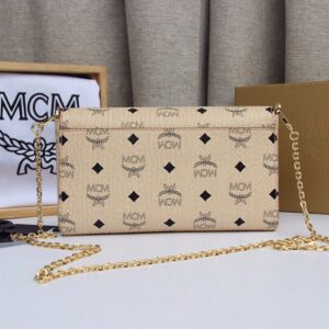 Túi MCM Millie Flap Crossbody Visetos Beige