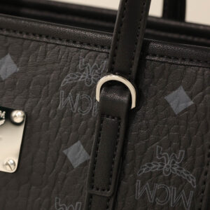 Túi MCM Mini Toni Shopper Visetos 'Black'