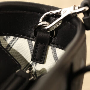 Túi MCM Mini Toni Shopper Visetos 'Black'