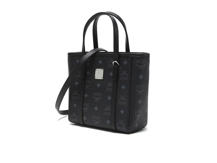 Túi MCM Mini Toni Shopper Visetos ‘Black’