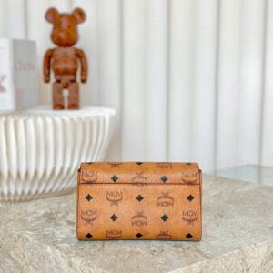 Túi MCM Small Millie Crossbody in Visetos Cognac