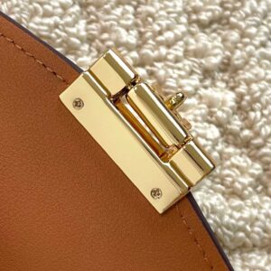 Túi MCM Small Millie Crossbody in Visetos Cognac