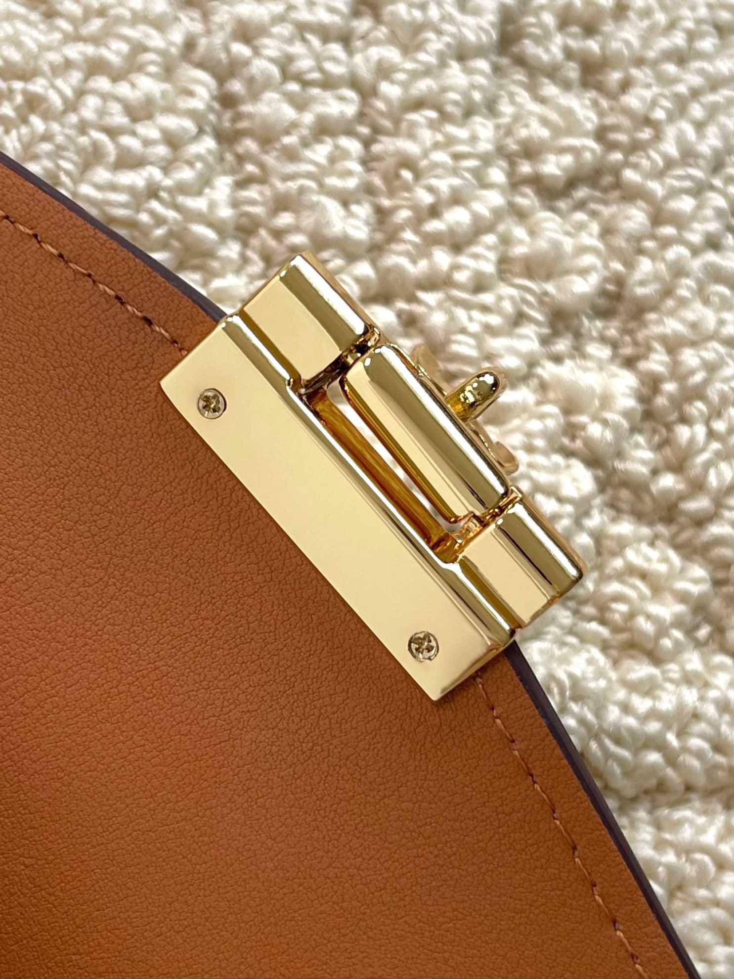 Túi MCM Small Millie Crossbody in Visetos Cognac