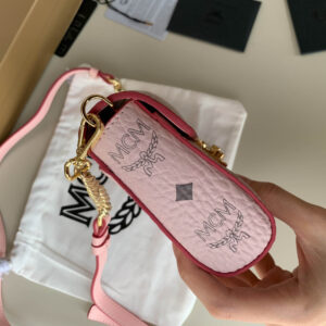 Túi MCM Small Millie Crossbody in Visetos Pink