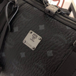 Túi MCM Traveler Weekender Bag in Visetos Black