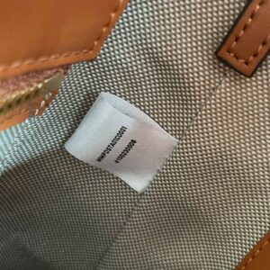 TÚI MCM Visetos Mini Aren Shopper Tote Cognac