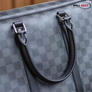 Túi Nam Louis Vuitton Porte Documents Voyage Pm Briefcase 'Black'