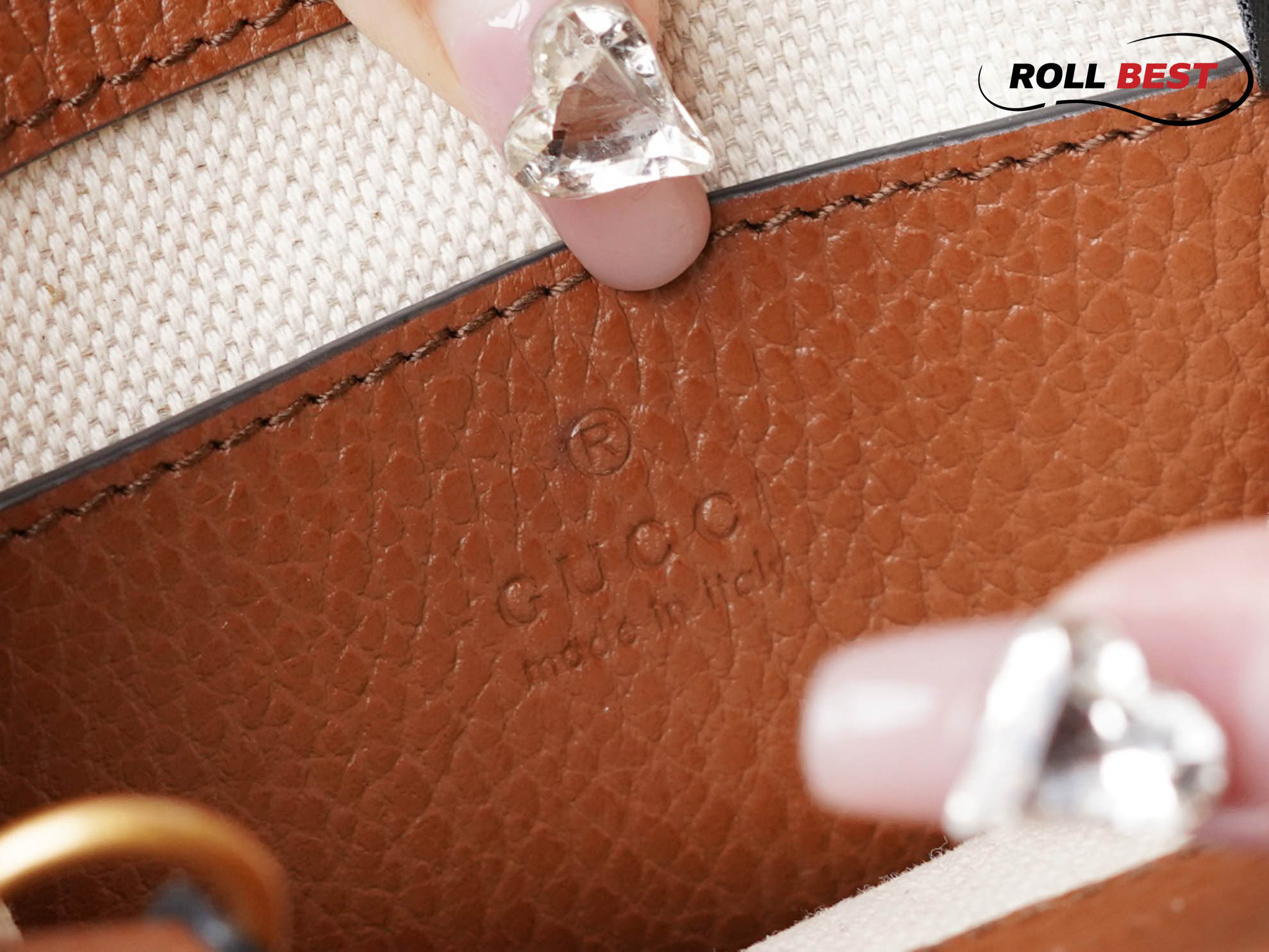 Túi Nữ Gucci Mini Tote Bag With Interlocking G 'Blue Ivory'