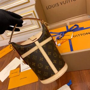 Túi Nữ Louis Vuitton Duffle Monogram Coated Canvas 'Beige'